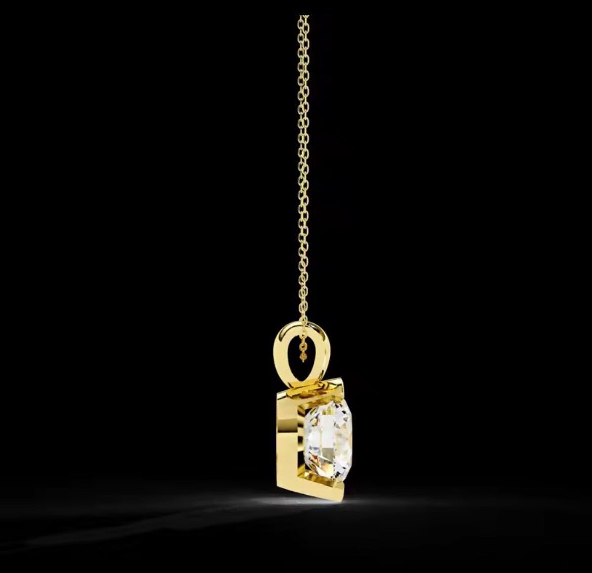 Collier en moissanite 2 carats | JOYA